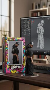 Amir hapel Action figure music video style