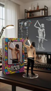 Amir hapel Action figure with light